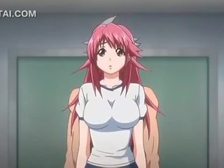 Ružový vlasy anime enchantress kurvička fucked proti the