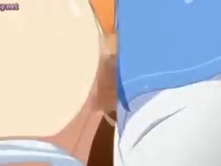 Anime jalan gadis dilindungi dalam sperma