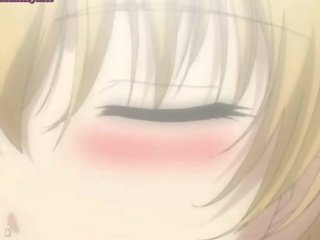 Blondīne anime jauns dāma jerks putz