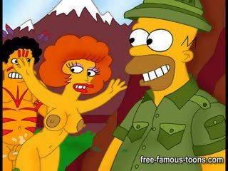 Simpsons špinavý film parodie