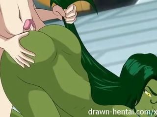 Stupendous cuatro hentai - she-hulk fundición