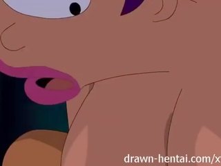 Futurama hentaý - zapp pole for turanga lady