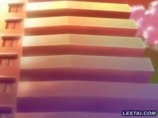 쾌적한 beguiling 헨타이 애니메이션 프리마 돈나 핑크 팬티