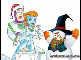 Slavný karikatury vánoce orgie