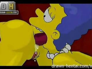 Simpsons adulto filme - sexo a três