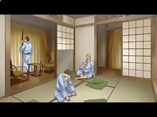 Ganbang in bath with jap lassie (hentai)-- sikiş cams 