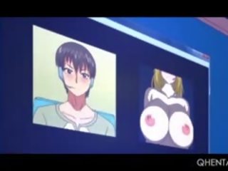 Hot pirang hentai nymph masturbasi cunt on the web cam