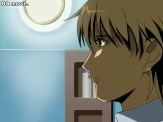 Svázaný miláček pees během the čas že těžký souložit v anime