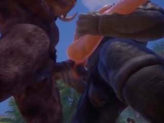 राक्षस साथ घोडा डिक्स बकवास बस्टी ब्लोंड &vert; बड़ा शिश्न मॉन्स्टर &vert; ३डी अडल्ट चलचित्र वन्य जीवन
